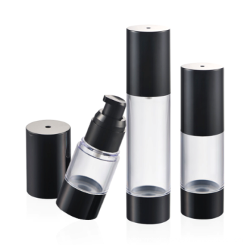 Plastic Clear Airless Bottle for Cosmetic Packaging